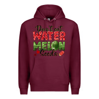 Burgundy dont eat watermelon seeds Premium Hoodie - texasbilliewilder