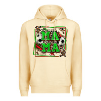 Pina Colada soccer mama with leopard Premium Hoodie - Zillion Design Studio