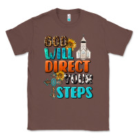 Chestnut God Will Direct Your Steps Classic Tee - BundleAndBundleShop