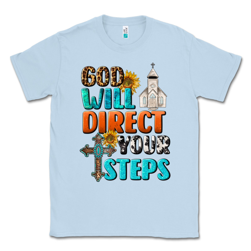 God Will Direct Your Steps Classic Tee by BundleAndBundleShop | Teevron