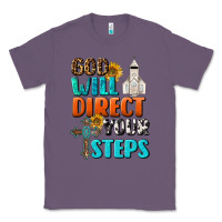 Lavender God Will Direct Your Steps Classic Tee - BundleAndBundleShop