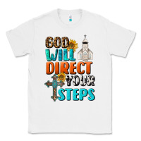 White God Will Direct Your Steps Classic Tee - BundleAndBundleShop