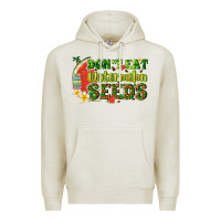 Oatmeal Heather dont eat watermelon seeds with summer Premium Hoodie - texasbilliewilder