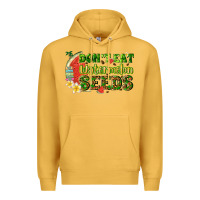 Mustard dont eat watermelon seeds with summer Premium Hoodie - texasbilliewilder
