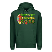 Sports Green dont eat watermelon seeds with summer Premium Hoodie - texasbilliewilder
