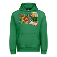 Emerald coffee teach repeat Urban Hoodie - texasbilliewilder