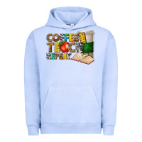 Pigment Grape Ice coffee teach repeat Urban Hoodie - texasbilliewilder