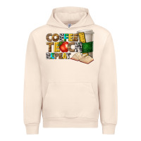 Sandshell coffee teach repeat Urban Hoodie - texasbilliewilder