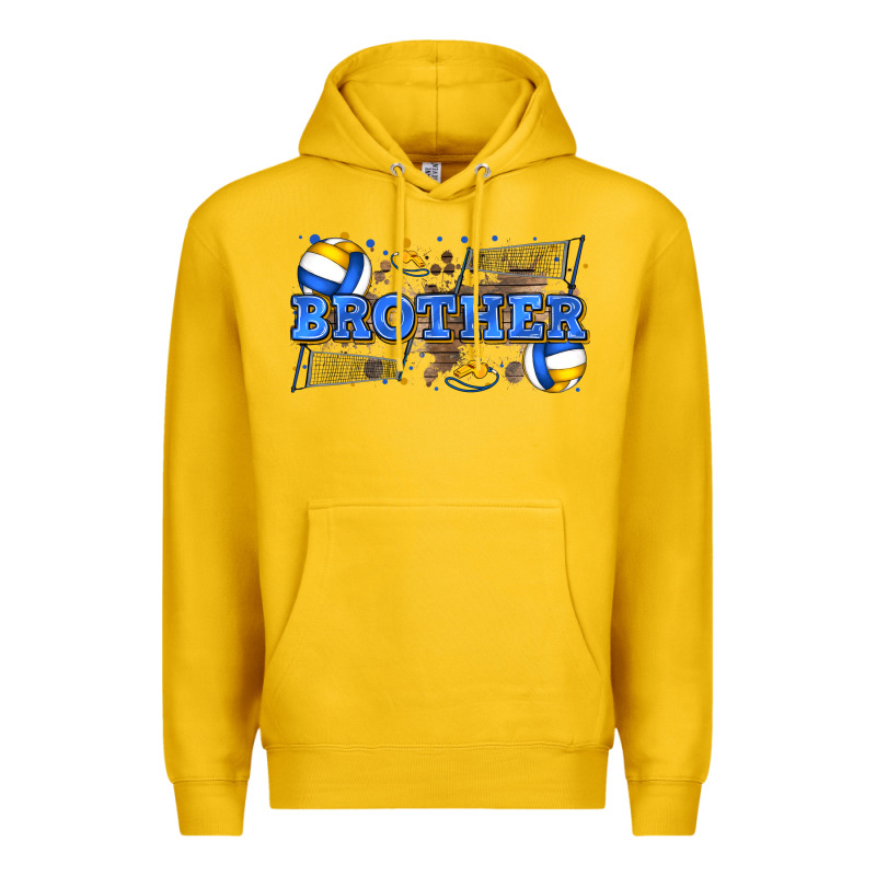 Brother Volleyball Premium Hoodie by Zillion Design Studio | Teevron