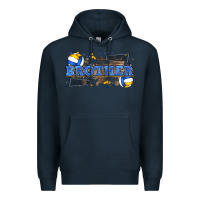 Navy brother volleyball Premium Hoodie - Zillion Design Studio