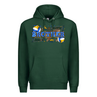 Sports Green brother volleyball Premium Hoodie - Zillion Design Studio