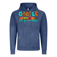 Vintage Denim gobble till you wobble Vintage Hoodie - AdoDesignShop