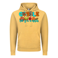 Vintage Mustard gobble till you wobble Vintage Hoodie - AdoDesignShop