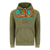Vintage Olive gobble till you wobble Vintage Hoodie - AdoDesignShop