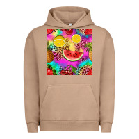 Pigment Burro fruits leopard tie dye seamless pattern Urban Hoodie - Zillion Design Studio
