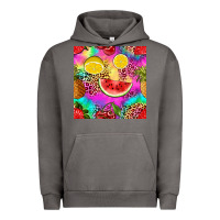 Pigment Tornado fruits leopard tie dye seamless pattern Urban Hoodie - Zillion Design Studio