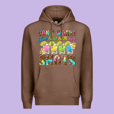 Dont Worry Ive Had Both My Shots Premium Hoodie Designed By Texasbilliewilder