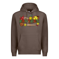 Coffee brother softball Premium Hoodie - Zillion Design Studio
