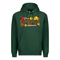 Sports Green brother softball Premium Hoodie - Zillion Design Studio
