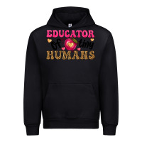 Black educator of tiny humans Urban Hoodie - texasbilliewilder
