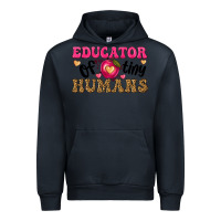 Navy educator of tiny humans Urban Hoodie - texasbilliewilder