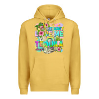 Antique Gold he dont love me like tequila does Premium Hoodie - texasbilliewilder
