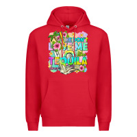 Red he dont love me like tequila does Premium Hoodie - texasbilliewilder