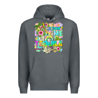 Rock he dont love me like tequila does Premium Hoodie - texasbilliewilder