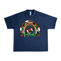 Navy Football Rainbow Urban Heavy Tee - RanaPortraitStore