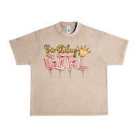 French Oak Birthday girl balloon Urban Heavy Tee - Artiststas