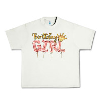 Pistachio Birthday girl balloon Urban Heavy Tee - Artiststas