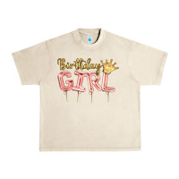 Sandshell Birthday girl balloon Urban Heavy Tee - Artiststas