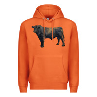 Carrot black angus bull Premium Hoodie - RanaPortraitStore