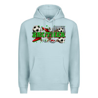 Blue Mist brother soccer Premium Hoodie - Zillion Design Studio