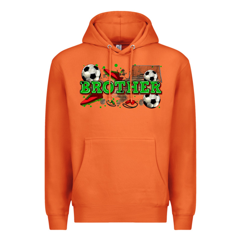 Brother Soccer Premium Hoodie by Zillion Design Studio | Teevron
