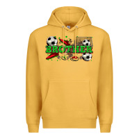 Mustard brother soccer Premium Hoodie - Zillion Design Studio