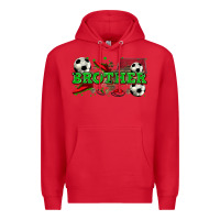 Red brother soccer Premium Hoodie - Zillion Design Studio