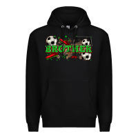Black brother soccer Premium Hoodie - Zillion Design Studio