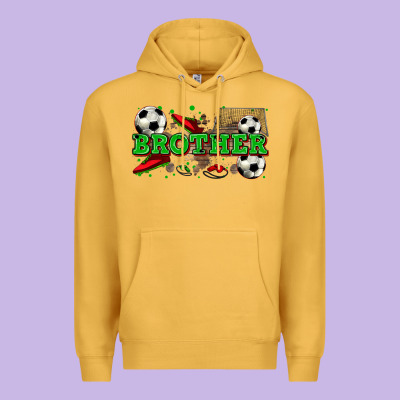Brother Soccer Premium Hoodie Designed By Zillion Design Studio