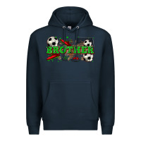 Navy brother soccer Premium Hoodie - Zillion Design Studio
