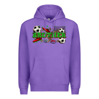 Purple brother soccer Premium Hoodie - Zillion Design Studio
