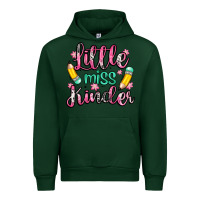 Forest Green little miss kindergarten Urban Hoodie - Zillion Design Studio