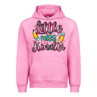 Fuchsia Pink little miss kindergarten Urban Hoodie - Zillion Design Studio