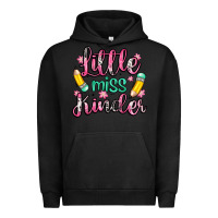Pigment Black little miss kindergarten Urban Hoodie - Zillion Design Studio