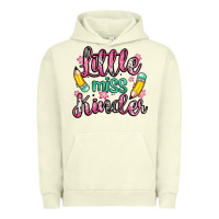 Pigment Pistachio little miss kindergarten Urban Hoodie - Zillion Design Studio