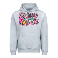 Heather Grey little miss 6th grade Urban Hoodie - Zillion Design Studio