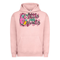 Pigment Salmon little miss 6th grade Urban Hoodie - Zillion Design Studio