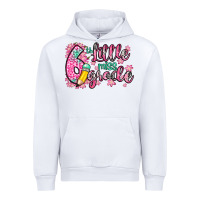 White little miss 6th grade Urban Hoodie - Zillion Design Studio