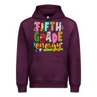 Mauve Wine fifth grade energy Urban Hoodie - texasbilliewilder