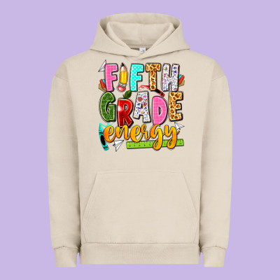 Fifth Grade Energy Urban Hoodie Designed By Texasbilliewilder